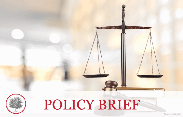 “The Buckeye Institute: Policies in Senate Bill 3 Would Make Ohio’s Drug-Sentencing Laws More Effective, Flexible, and Just”